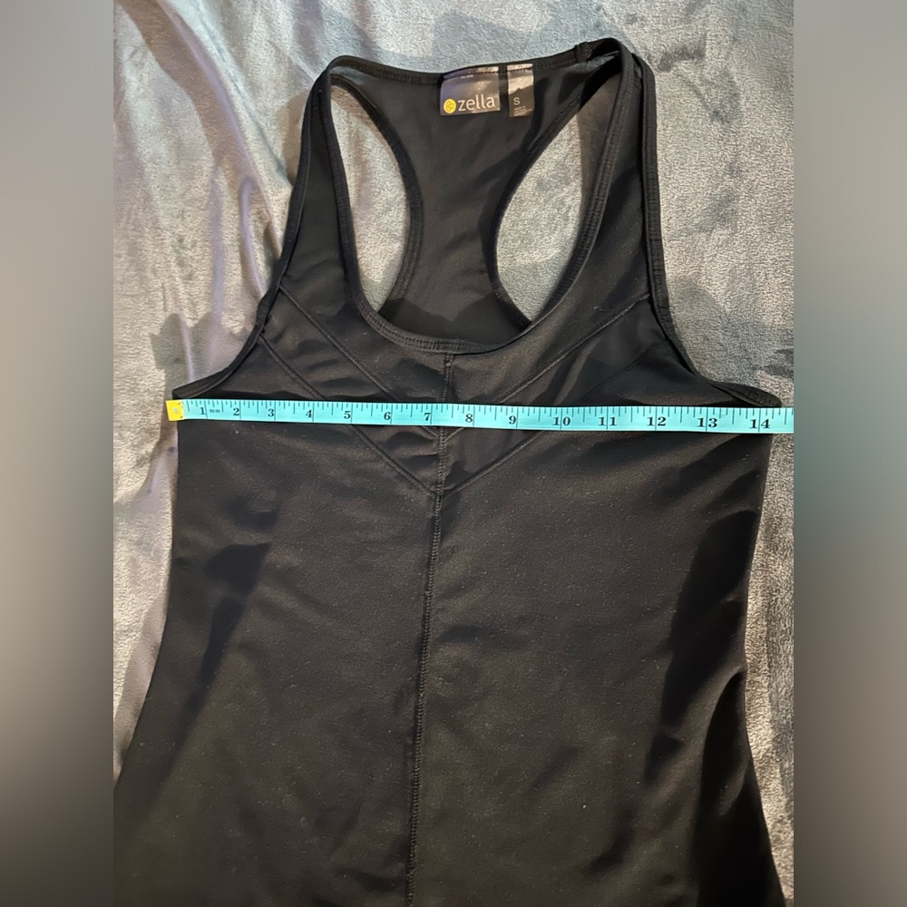 Zella Mesh detail Racer Back Tank - Picture 4 of 6